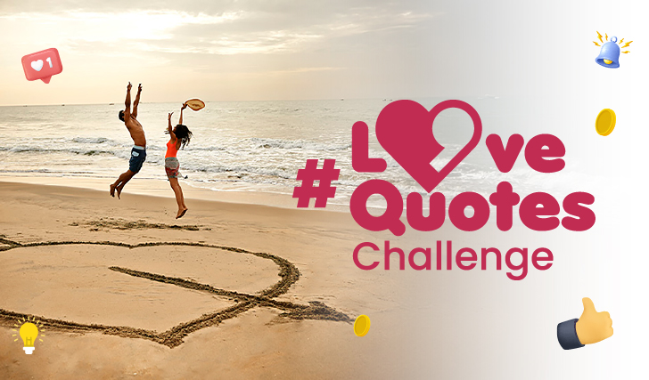 Let Your Words Win You 500 Trip Coins!  Valentine's Day is here, and it's the perfect time to let love speak through words!  We’re hosting a #LoveQuotes Challenge and want you to share your favourite love quote! Whether it’s from literature, music, or even your own creation, we want to hear what makes your heart sing. Just remember, if it's not your own quote, please be sure to mention the author! The Best quote wins 500 Trip Coins!